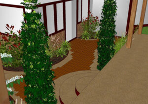 Dessins d’aménagements extérieurs et plans de jardin 3D